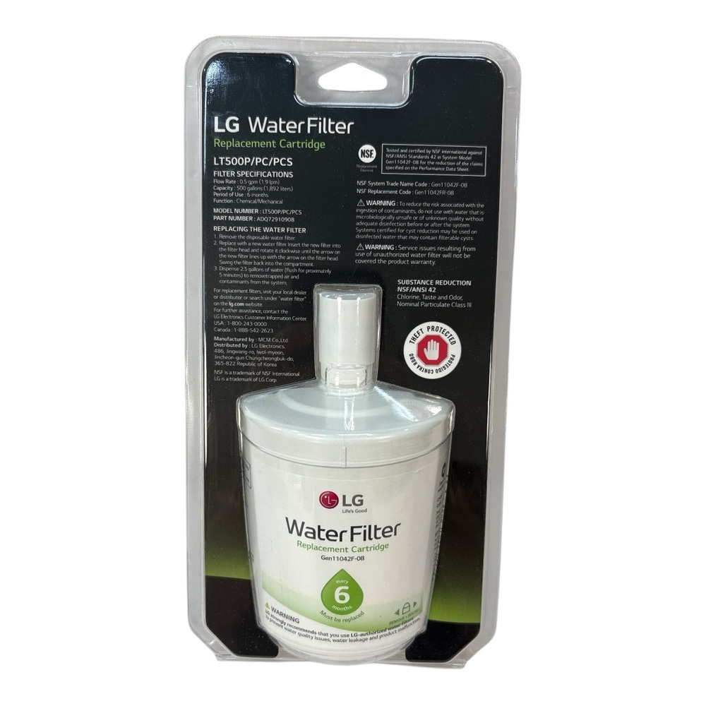 LG LT500P/PC/PCS Water Refrigerator Filter Cartridge New